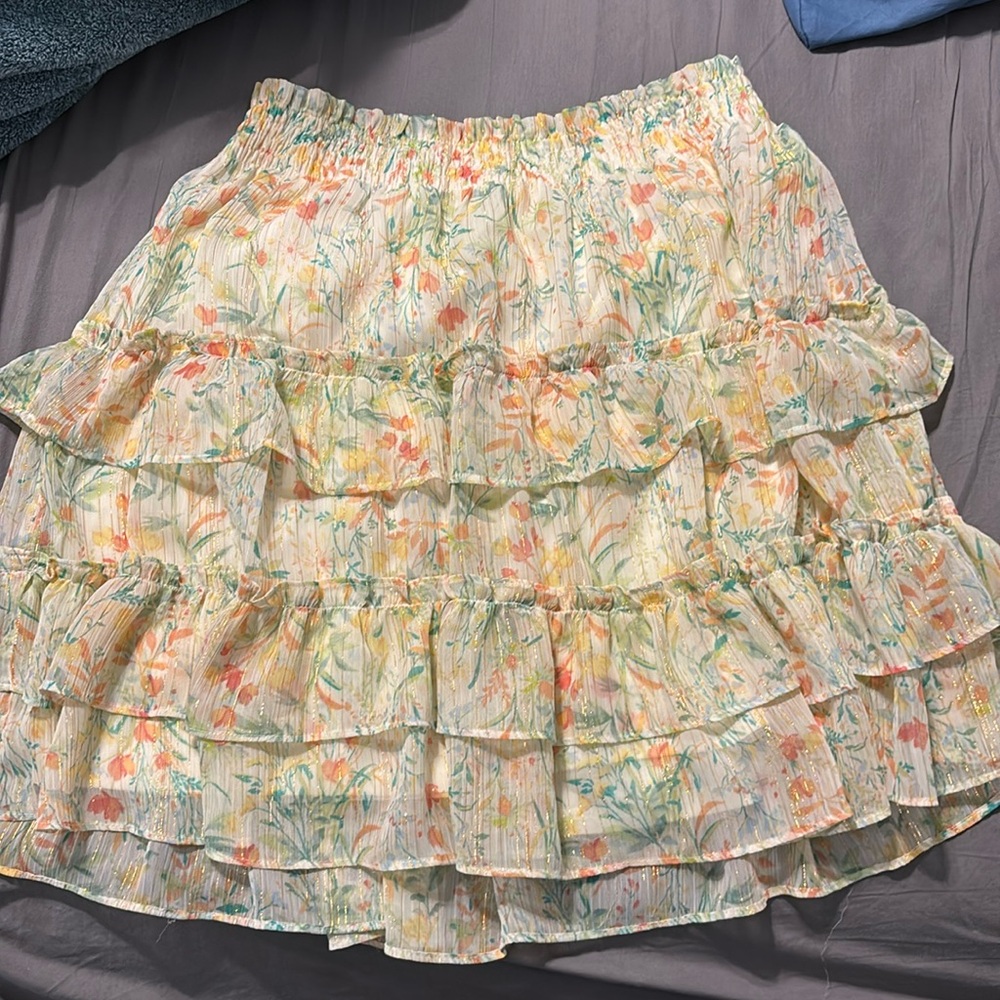 Lauren Conrad ruffle skirt